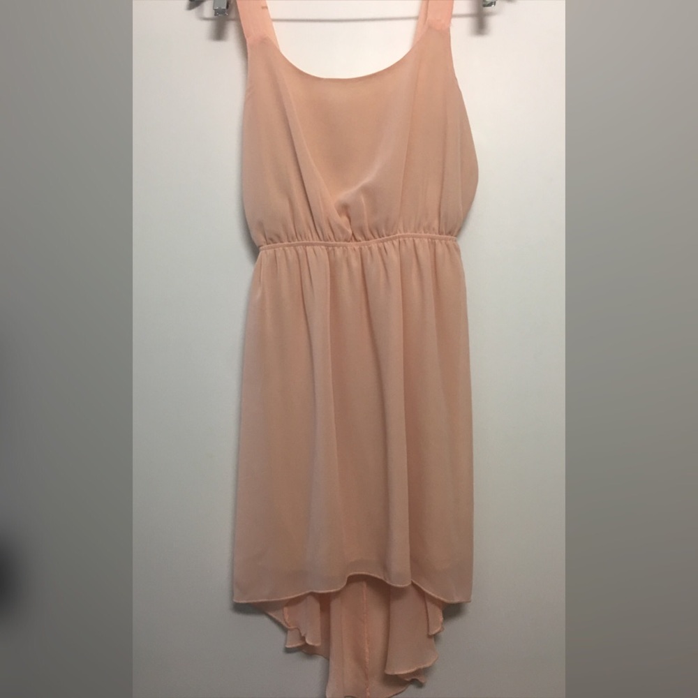 Charlotte Russe flowy high low dress